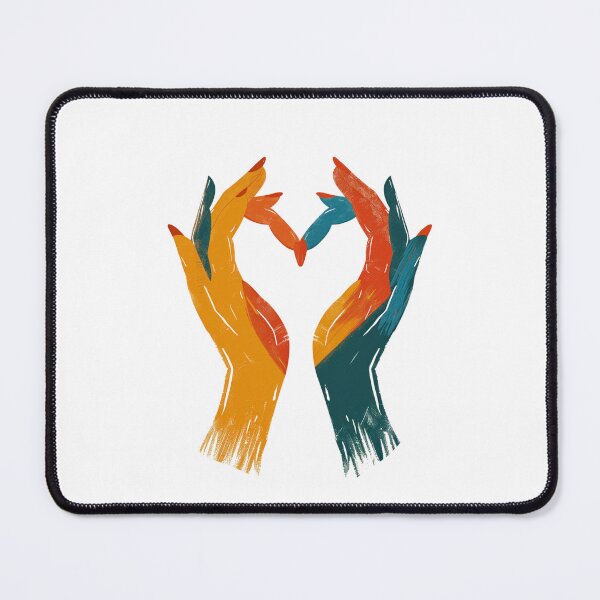 Item preview, Hands Forming Heart Gesture designed and sold by palmyst.
