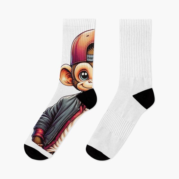 Item preview, Trendy Monkey with Cap designed and sold by agazub90.