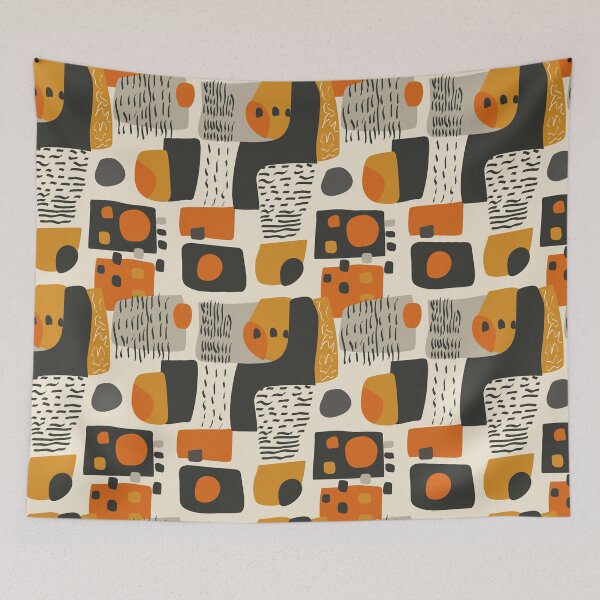 Item preview,  Abstract contemporary seamless pattern designed and sold by WonderworkLI.