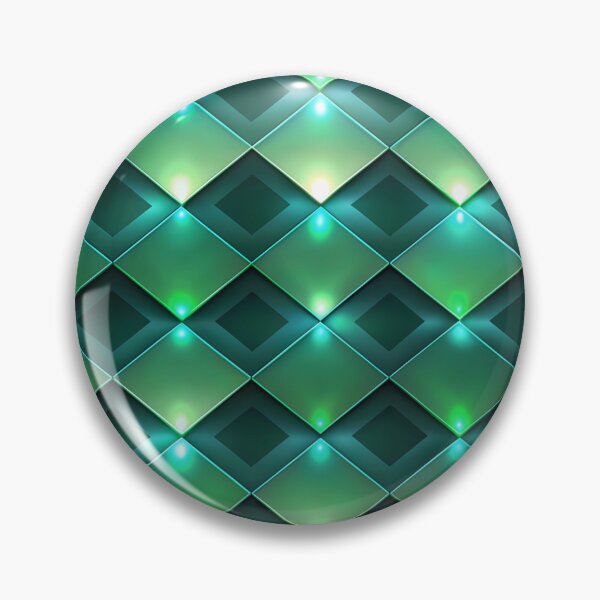 Item preview, Emerald Matrix , a seamless pattern consisting of diamond shapes arranged  designed and sold by aminz4.