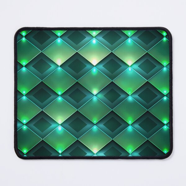 Item preview, Emerald Matrix , a seamless pattern consisting of diamond shapes arranged  designed and sold by aminz4.