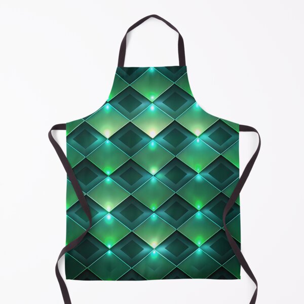 Item preview, Emerald Matrix , a seamless pattern consisting of diamond shapes arranged  designed and sold by aminz4.