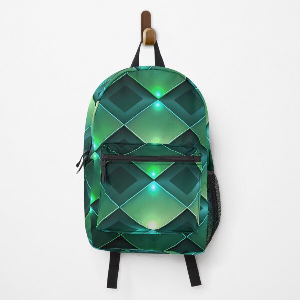 Item preview, Emerald Matrix , a seamless pattern consisting of diamond shapes arranged  designed and sold by aminz4.