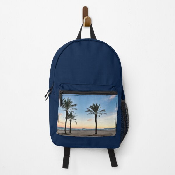 Item preview, palm trees at sunset designed and sold by seasandlands.