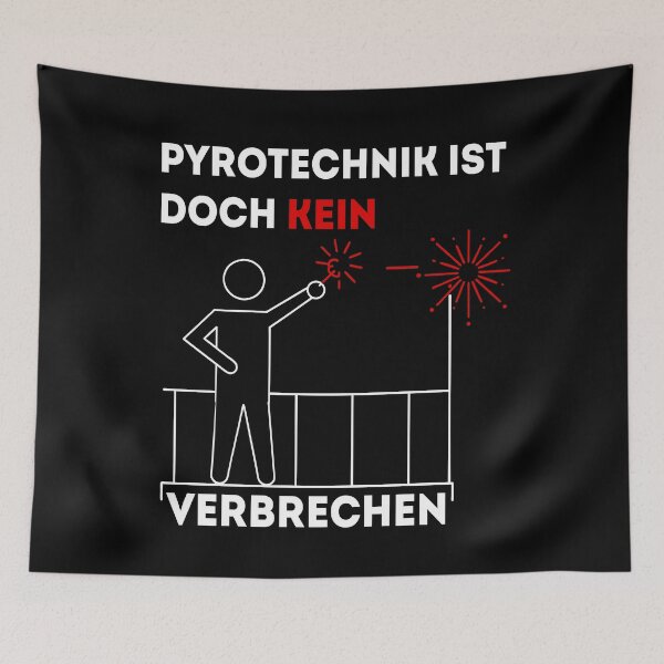 Artikelvorschau, Lustige Spruch Pyrotechnik ist doch kein Verbrechen entworfen und verkauft von Evanka.