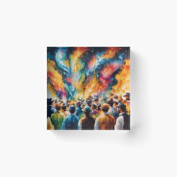 Item preview, The Holy Fire of Rabbi Shimon Bar Yochai designed and sold by KnowingHeart.