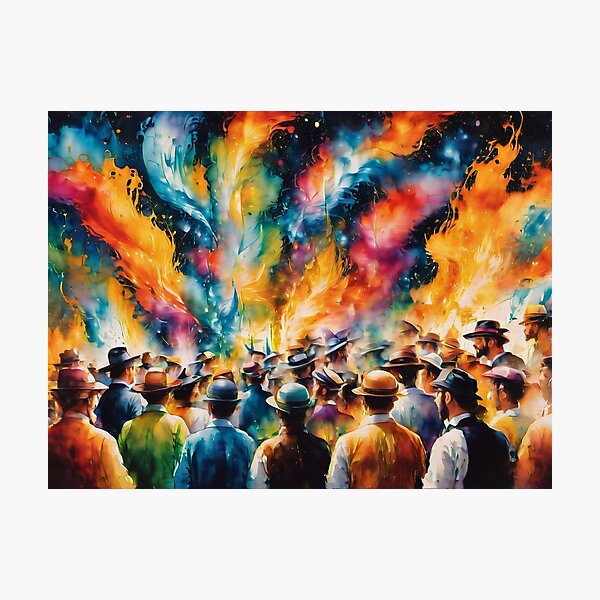 Item preview, The Holy Fire of Rabbi Shimon Bar Yochai designed and sold by KnowingHeart.