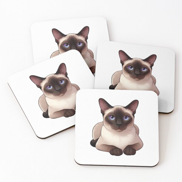 Item preview, Siamese cat 11 designed and sold by REDCATWWW.