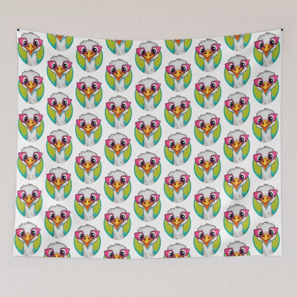 Item preview, Cute Ostrich designed and sold by WildlifeInc.