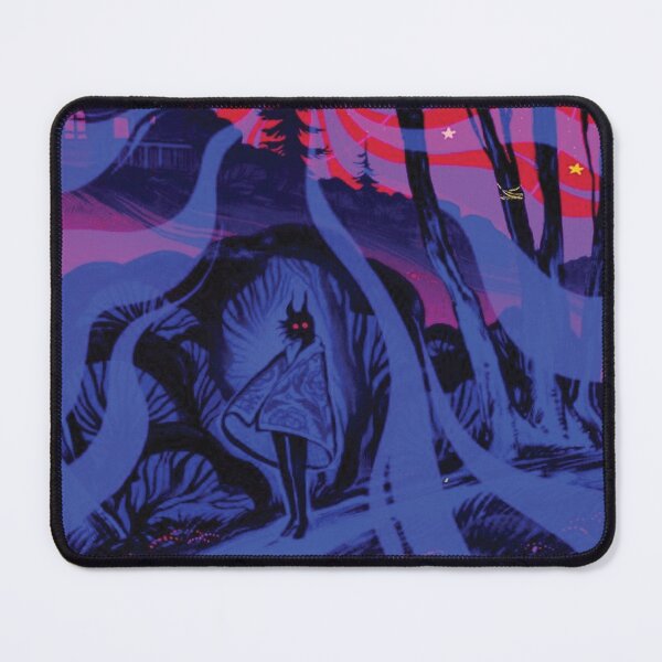 Item preview, Eerie Figure in a Psychedelic Forest designed and sold by CylepErtillo.
