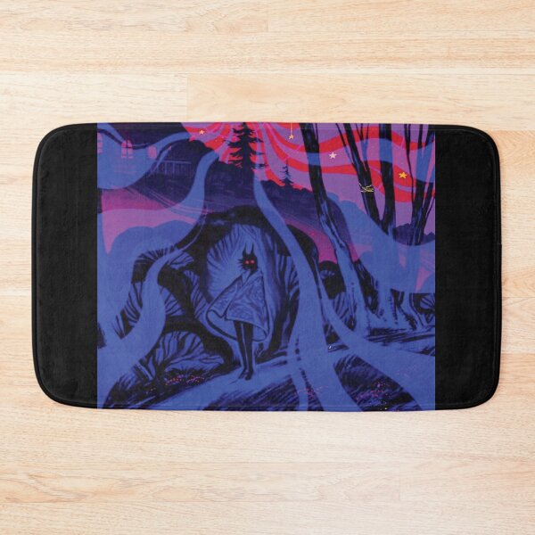 Item preview, Eerie Figure in a Psychedelic Forest designed and sold by CylepErtillo.