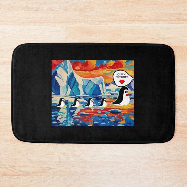 Item preview, LaMaisonOfMY MY AI ART PARODY ANTARTICA COLLECTION NO.3 BLACK designed and sold by LaMaisonOfMY.