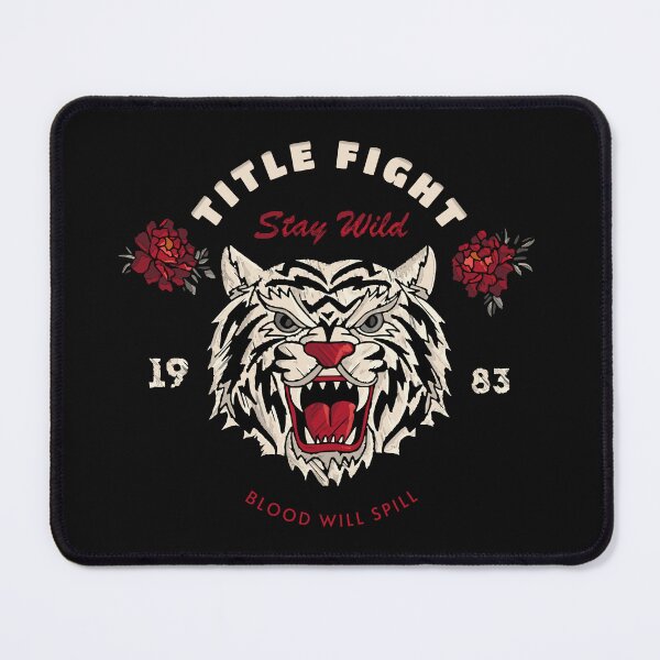 Item preview, Roaring White Title Fight Tiger 1983 designed and sold by Corinne Alexa Jackson.
