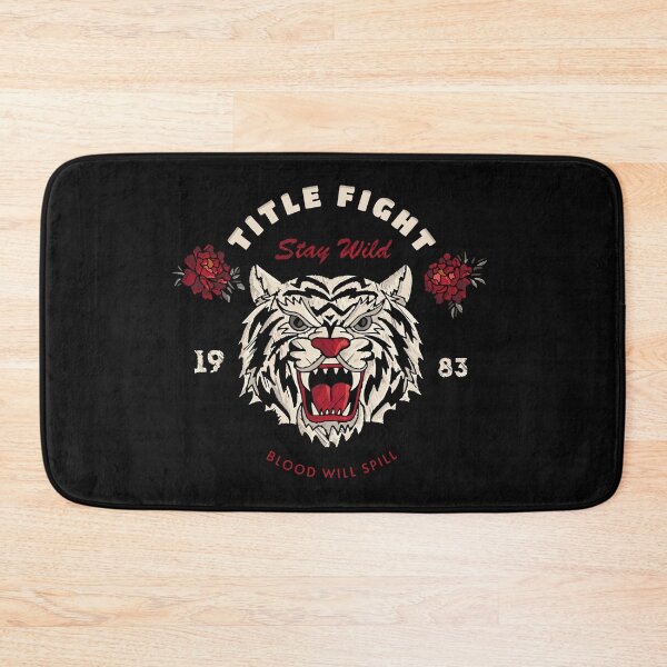 Item preview, Roaring White Title Fight Tiger 1983 designed and sold by Corinne Alexa Jackson.