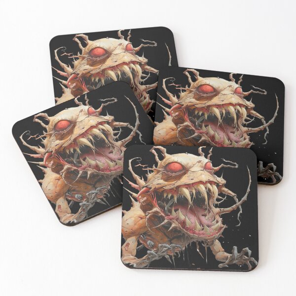 Item preview, Grotesque Monster with Fangs designed and sold by palmyst.