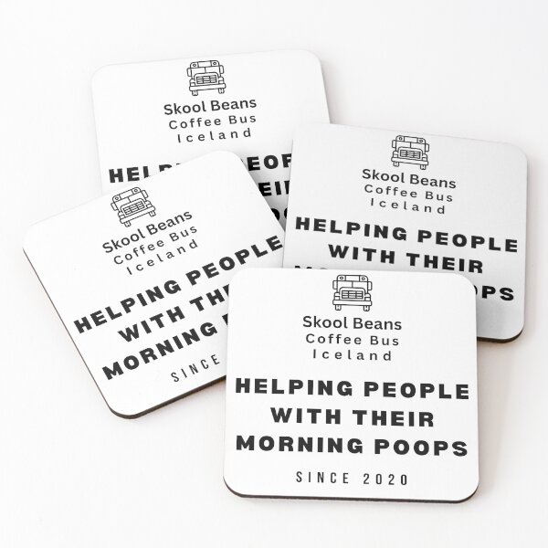 Item preview, Coffee and Poops designed and sold by SkoolBeans.