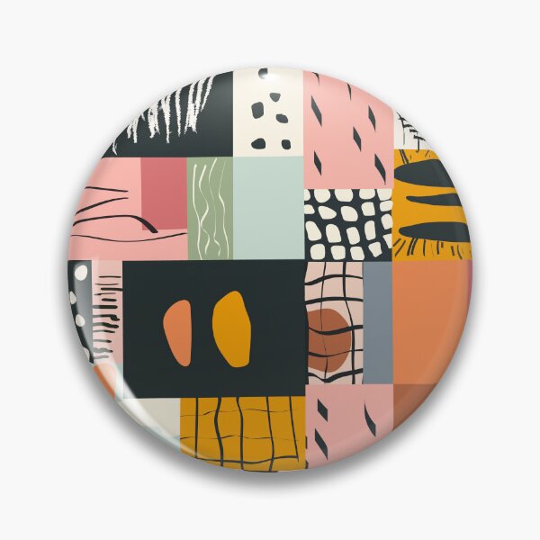 Artikelvorschau, Moderne Patchwork-Illustration entworfen und verkauft von WonderworkLI.