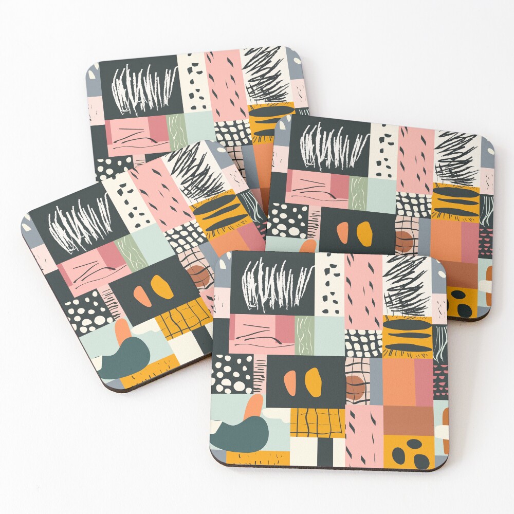 Item preview, Coasters (Set of 4) designed and sold by WonderworkLI.