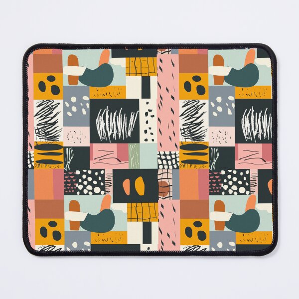 Artikelvorschau, Moderne Patchwork-Illustration entworfen und verkauft von WonderworkLI.