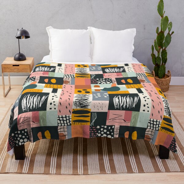 Artikelvorschau, Moderne Patchwork-Illustration entworfen und verkauft von WonderworkLI.