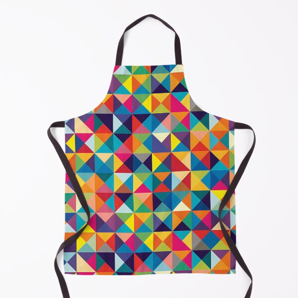 Item preview, Pattern With Multicolored Triangles designed and sold by kuralesya.