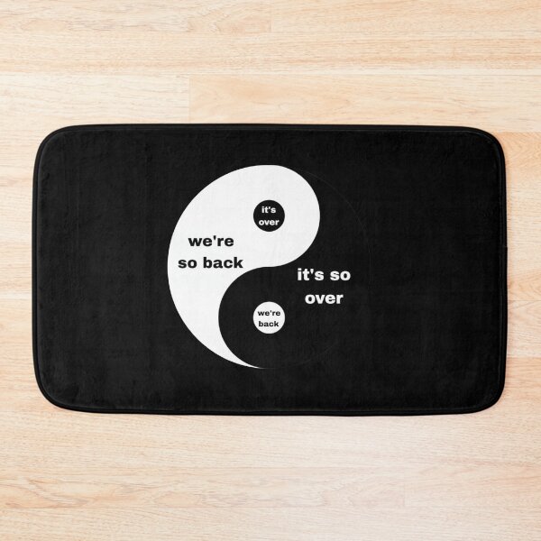 Item preview, We're So Back, It's So Over Yin Yang designed and sold by ASamArt.