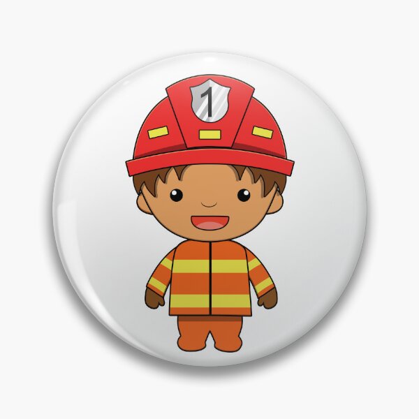 Item preview, Cartoon FireFighter designed and sold by Sky-99.
