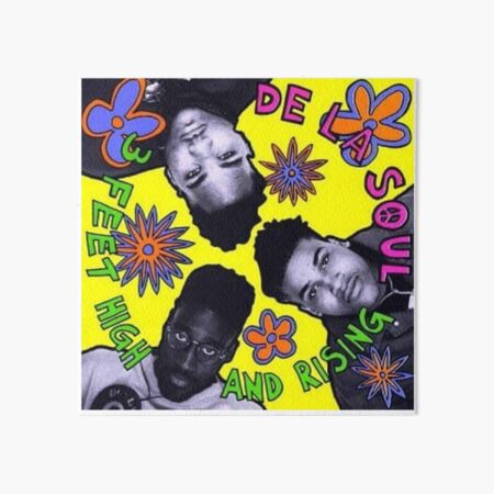 DE LA SOUL - 3 Feet High and Rising Art Board Print