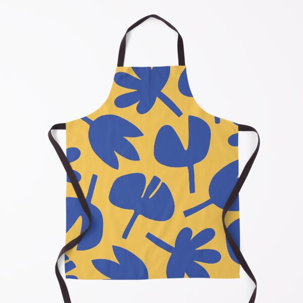 Item preview, Dancing Leaves Blue and Yellow designed and sold by tonymagnerart.