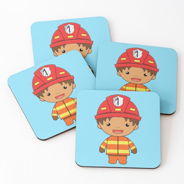 Item preview, Cartoon FireFighter designed and sold by Sky-99.