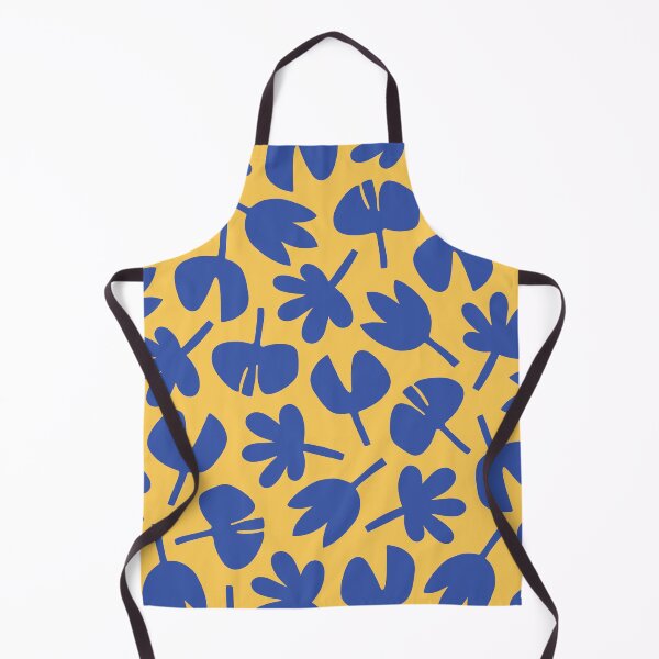 Item preview, Dancing Leaves Blue and Yellow designed and sold by tonymagnerart.
