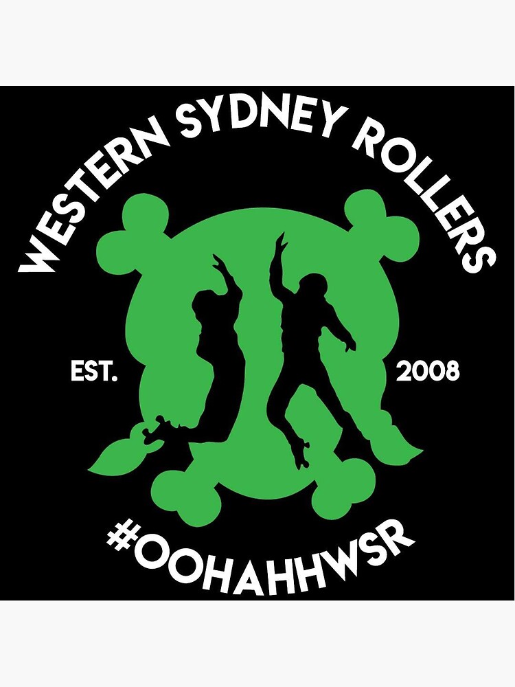 Thumbnail 3 of 3, Sticker, Western Sydney Rollers designed and sold by WestSydRollers.