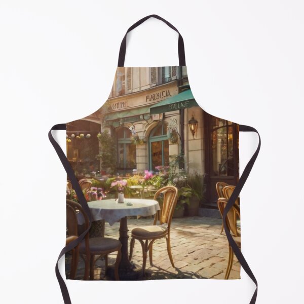 Item preview, French Flower Courtyard Café designed and sold by BlareBlare.