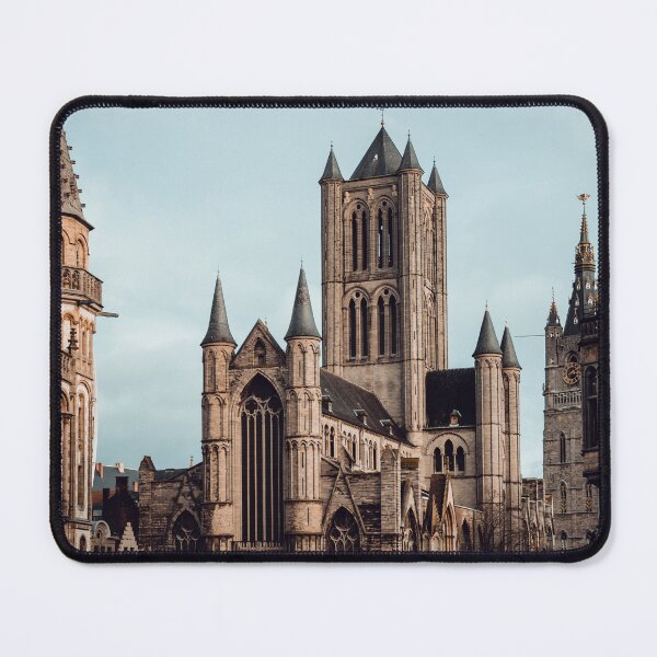 Item preview, Ghent poster, travel wall art designed and sold by PanenkaPrints.