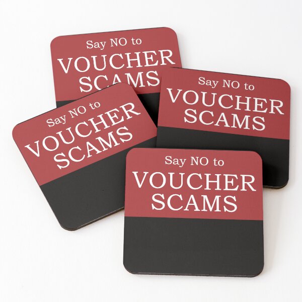 Item preview, Say no to Voucher Scams designed and sold by anaotradnova.
