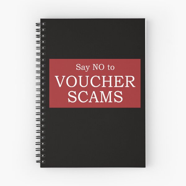 Item preview, Say no to Voucher Scams designed and sold by anaotradnova.