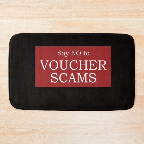 Item preview, Say no to Voucher Scams designed and sold by anaotradnova.