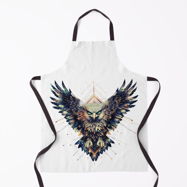 Item preview, Geometry Golden Eagle Spread Wings designed and sold by TheDarkStone.