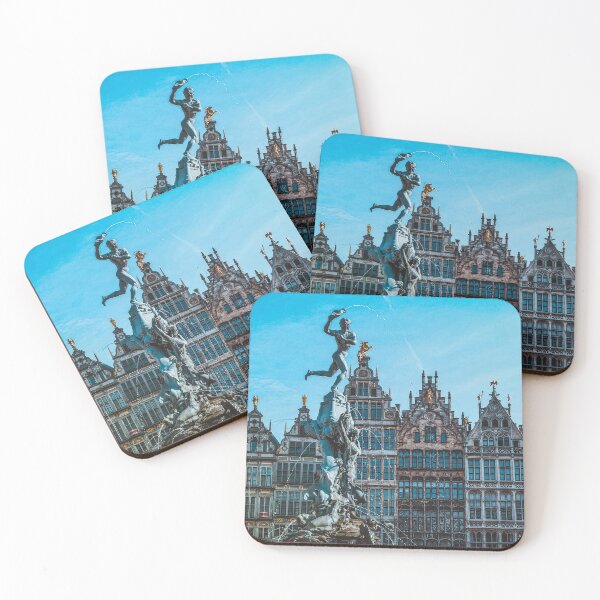 Item preview, antwerp poster, travel wall art Belgium designed and sold by PanenkaPrints.