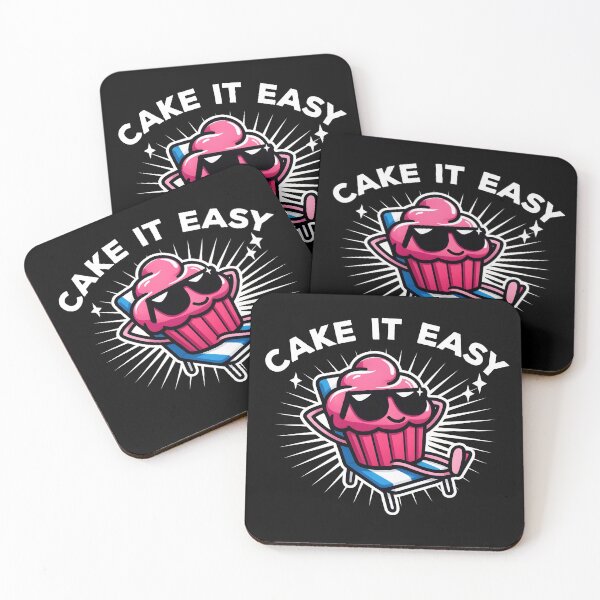 Item preview, Cake It Easy Funny Cupake on Vacation designed and sold by DetourShirts.