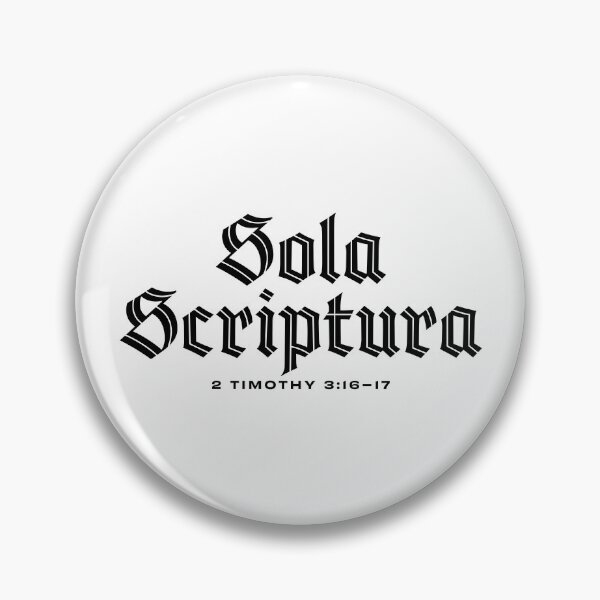 Item preview, Sola Scriptura Custom Old English designed and sold by 2fivequotes.