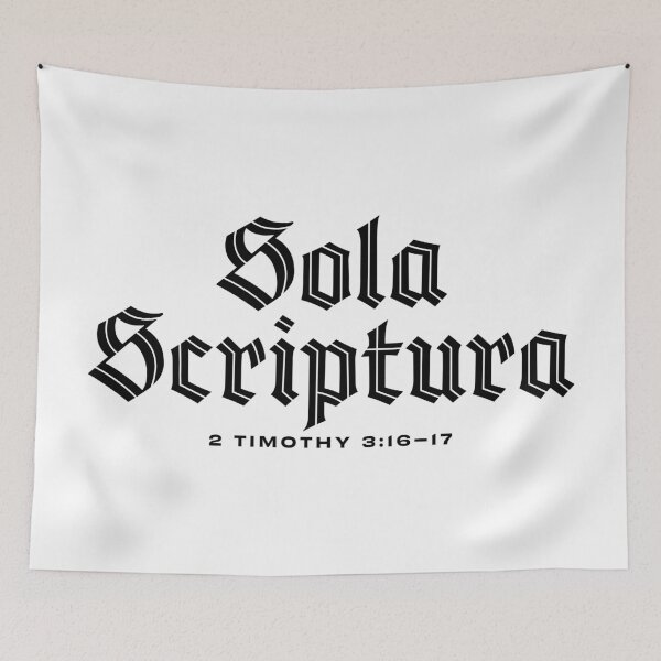 Item preview, Sola Scriptura Custom Old English designed and sold by 2fivequotes.