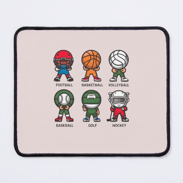 Item preview, "All-Star Apparel: Kid's Sports Clothing for Football, Basketball, Volleyball, Baseball, Golf, and Hockey" designed and sold by JAMESAMORN.