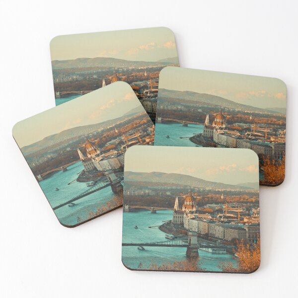 Item preview, Budapest poster, travel wall art Hungary designed and sold by PanenkaPrints.