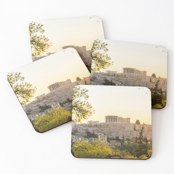 Item preview, Athens poster, travel wall art Greece designed and sold by PanenkaPrints.