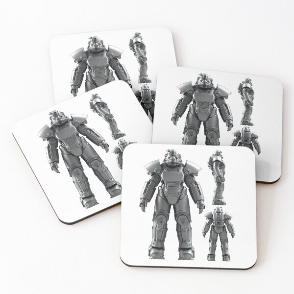 Item preview, T-51 Power Armor Schematic Diagram designed and sold by Yorrellew.