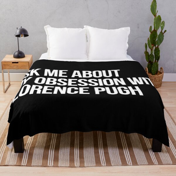 Item preview, Ask me About my Obsession with Florence Pugh designed and sold by deluluhaze.