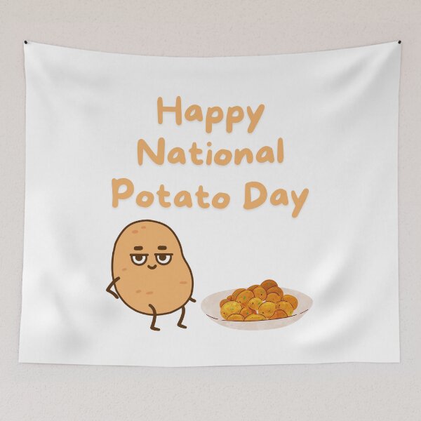 Item preview, Happy Potato Day designed and sold by Simo0455.