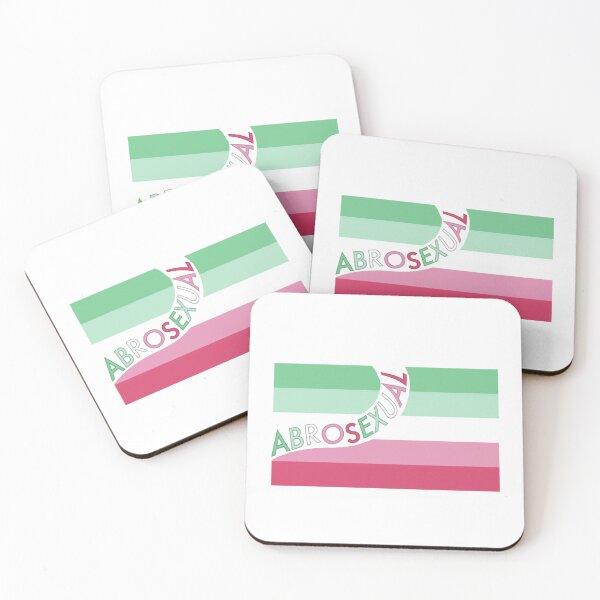 Item preview, Lettered Abrosexual Flag designed and sold by A4R0NN.