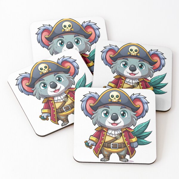Item preview, pirate Koala designed and sold by Arextr.
